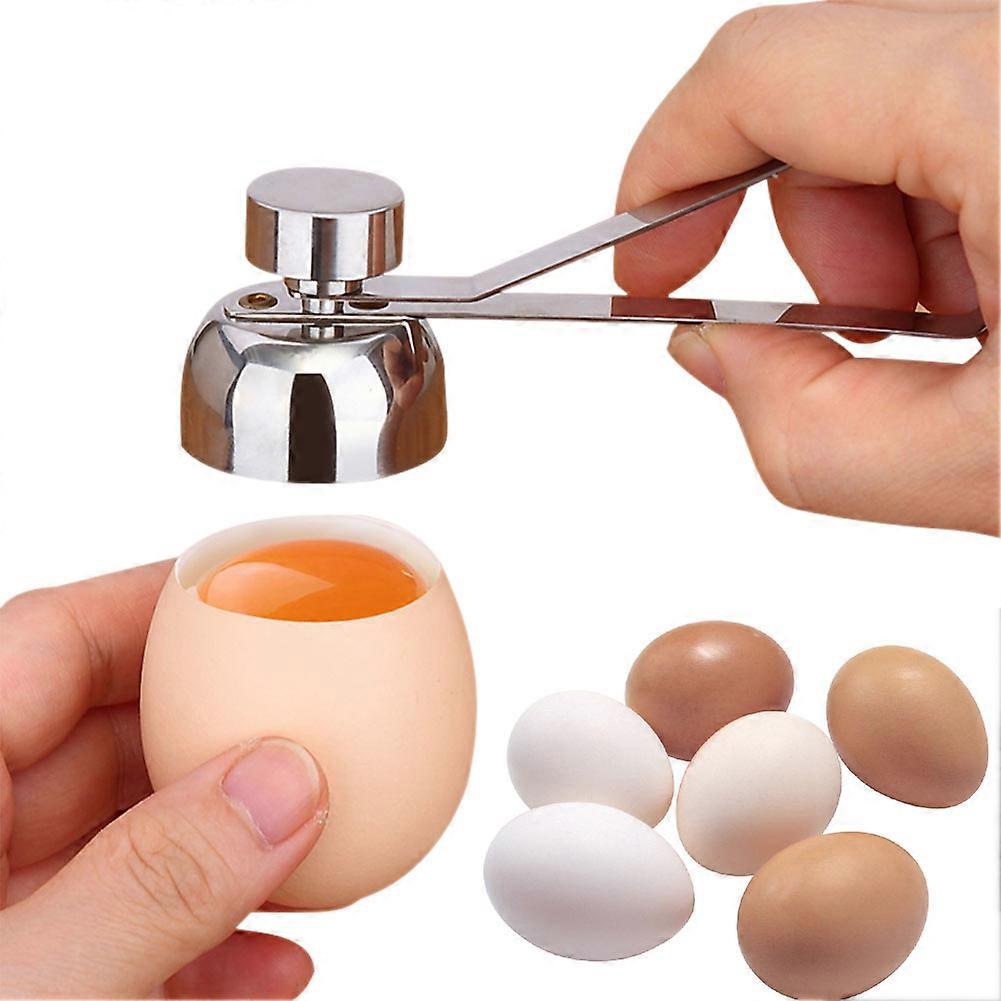 Stainless Steel Egg Opener Shell Top Cutter Tools Eggs Cracker Separator Kitchen Gadgets