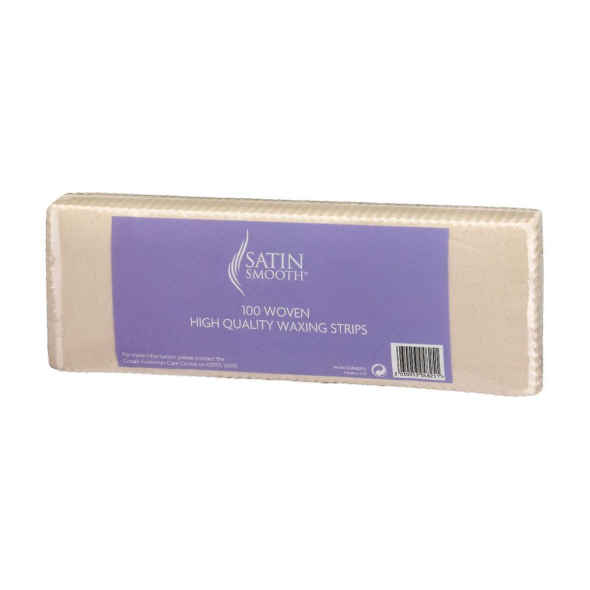 Satin Smooth 100 Woven High Quality Waxing Paper Removal Strips