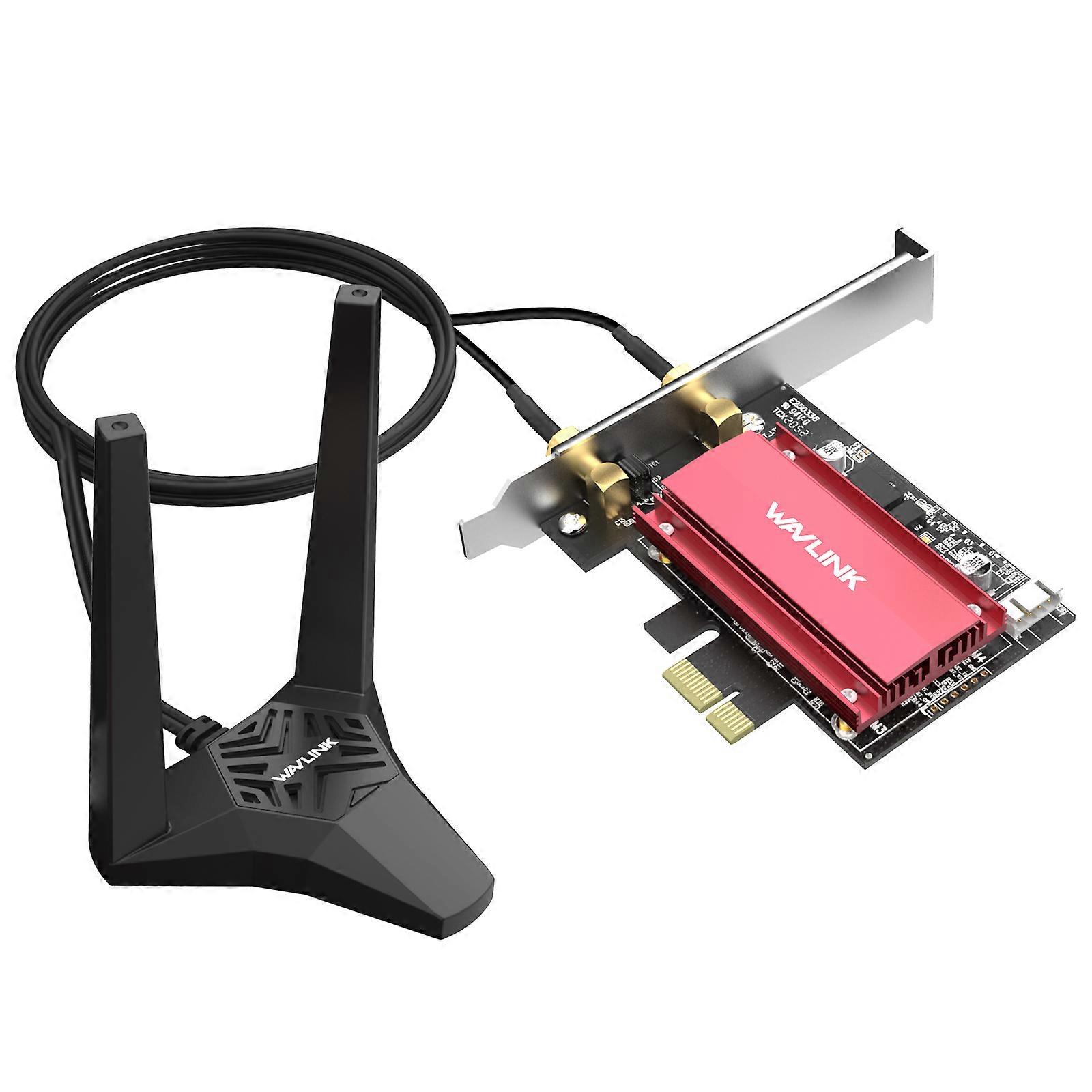 5400Mbps Intel WiFi Adapter 6E AX210 PCIe Bluetooth 5.3 2.4G/5G/6Ghz 802.11AX PCI Express Network Card For PC Win10/11