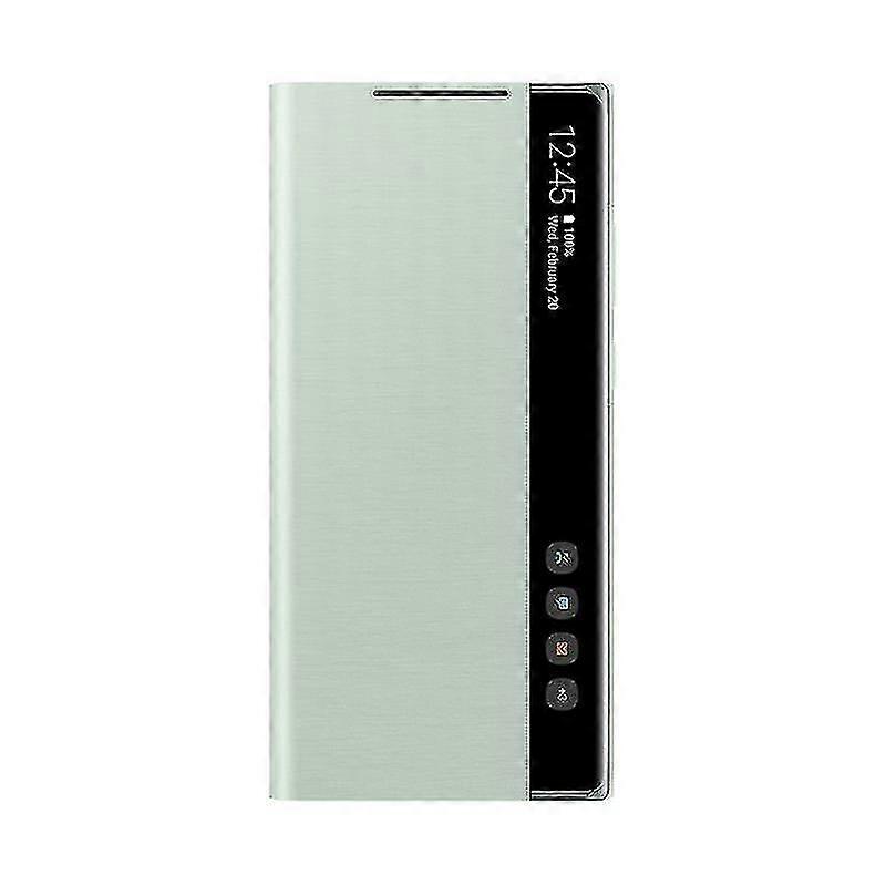 Apply To Samsung Mirror Smart View Flip-free Answering Cover Compatible Galaxy Note 20 / Note20 Ultra 5g Phone Led Cover S-view Cover Ef-zn985 Mobile