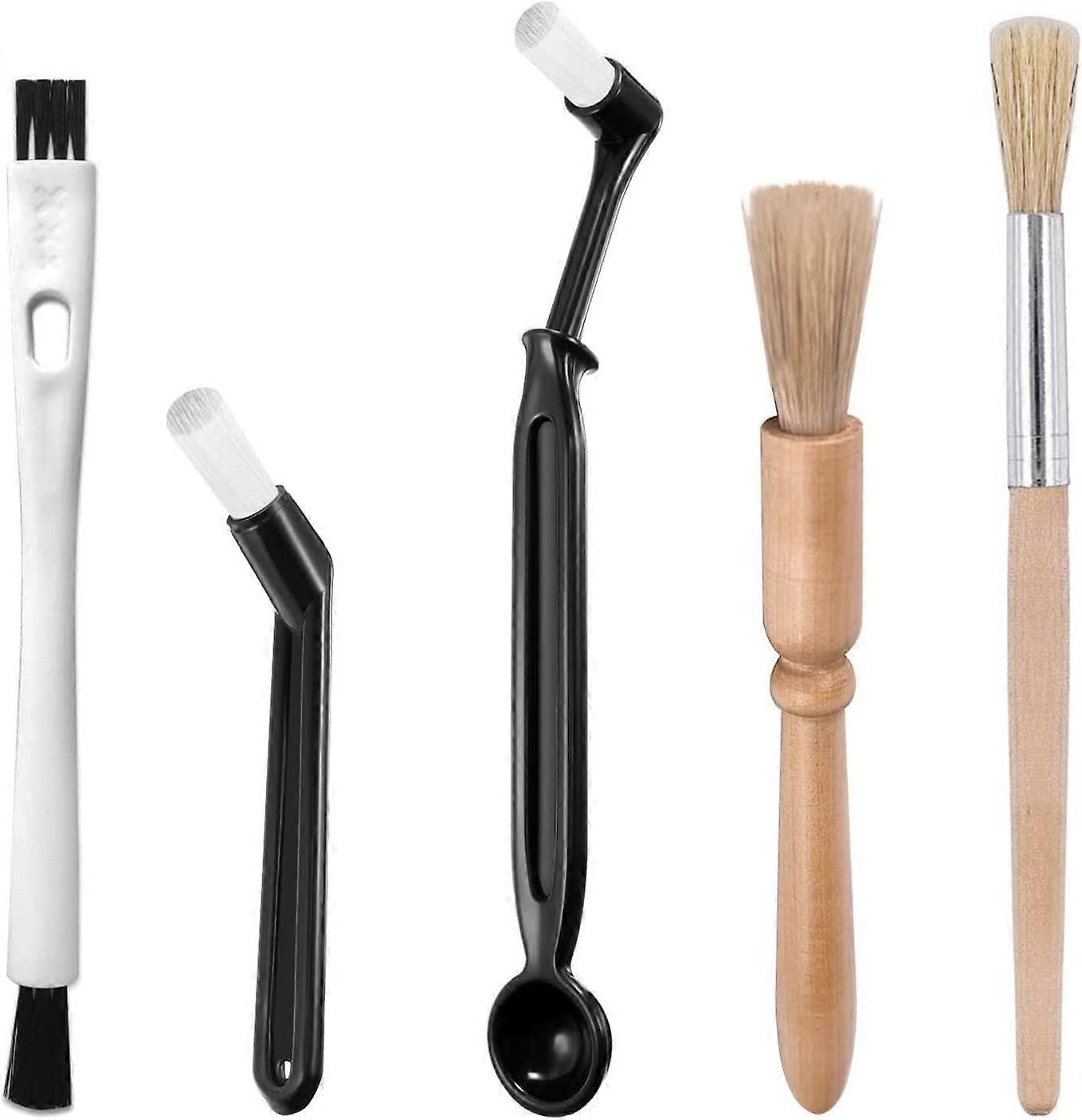 5-piece coffee machine cleaning set, coffee grinder brush, coffee brush set