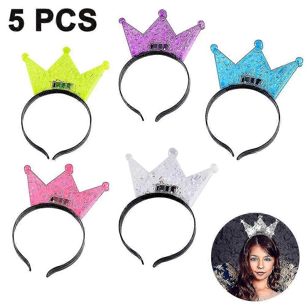 Light Up Led Crown Tiara Princess Headband
