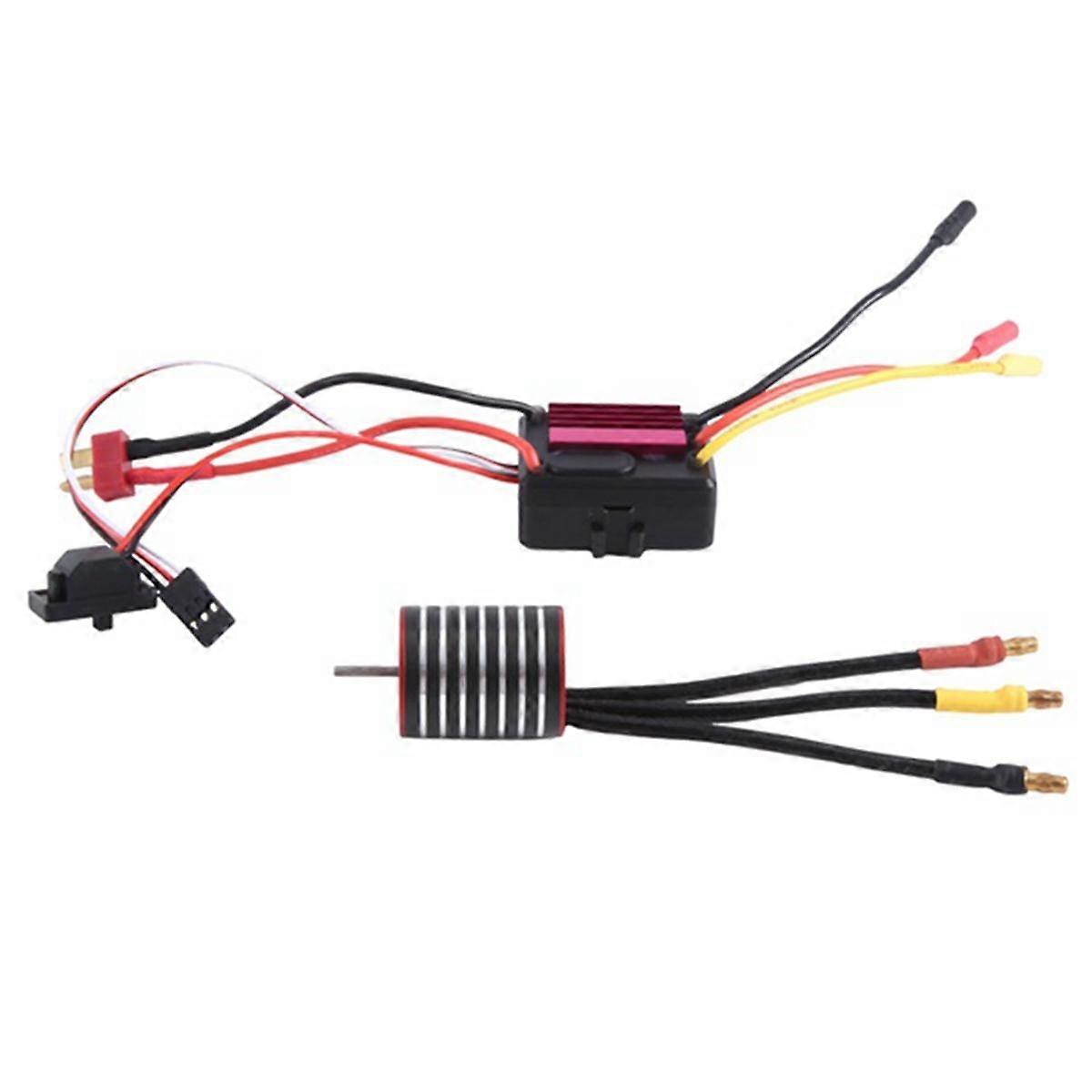 Waterproof Brushless Motor with 35A ESC Combo Set for 1/8 1/10 1/12 RC Crawler Car Truck 2838 4500kv