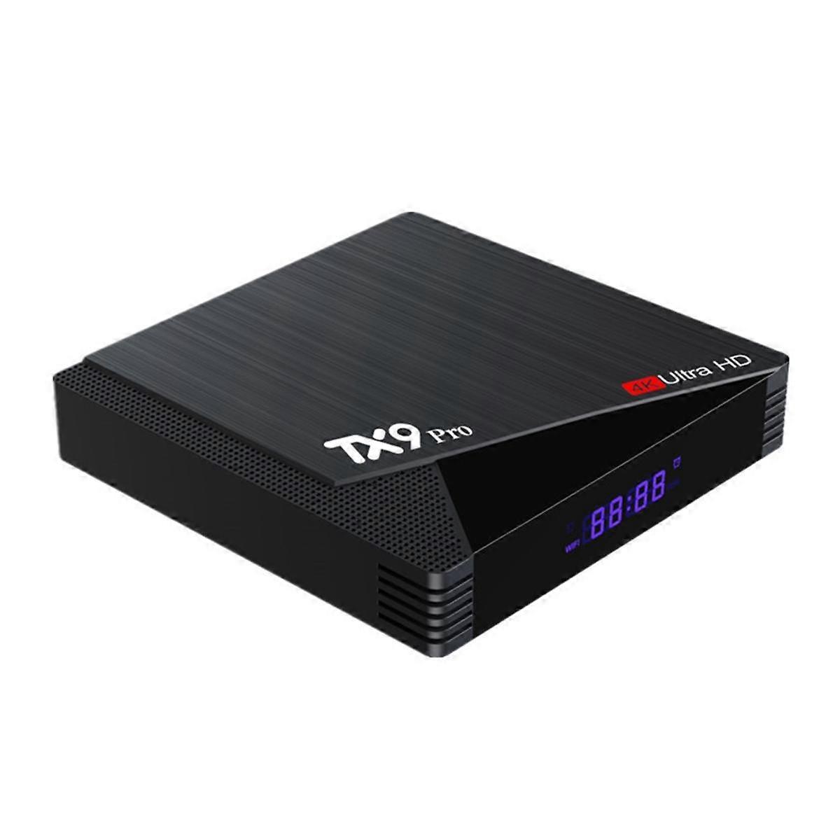 Android 10.0 Set Top Box 6K HD Dual Brand 2.4G 5.8G WiFi Media Player AIIwinner H313 Smart TV Box US Plug
