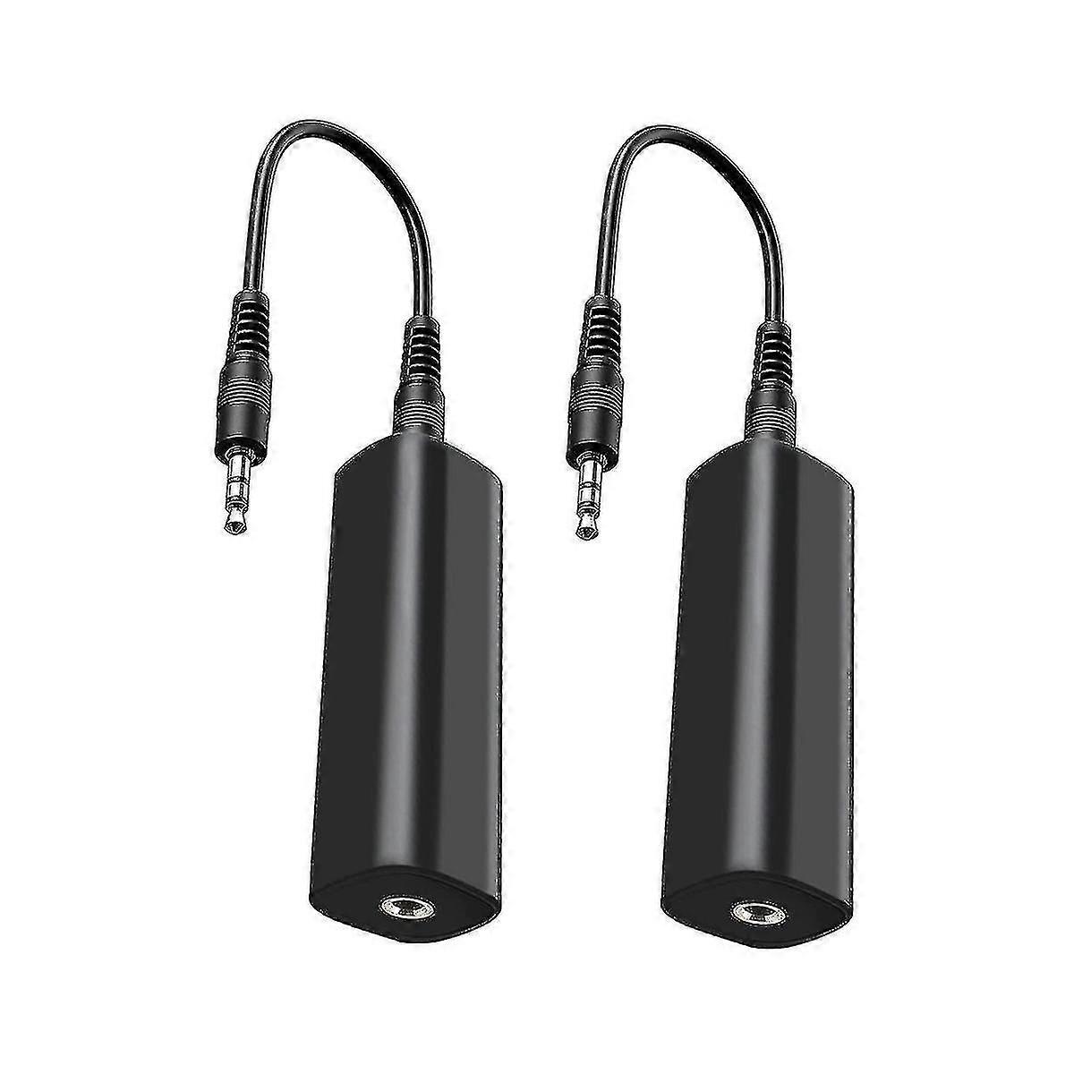 2024 Ground Loop Isolator Noise Filter for Car Audio/Home Stereo,2 PCS Ground Loop Noise Isolator with 3