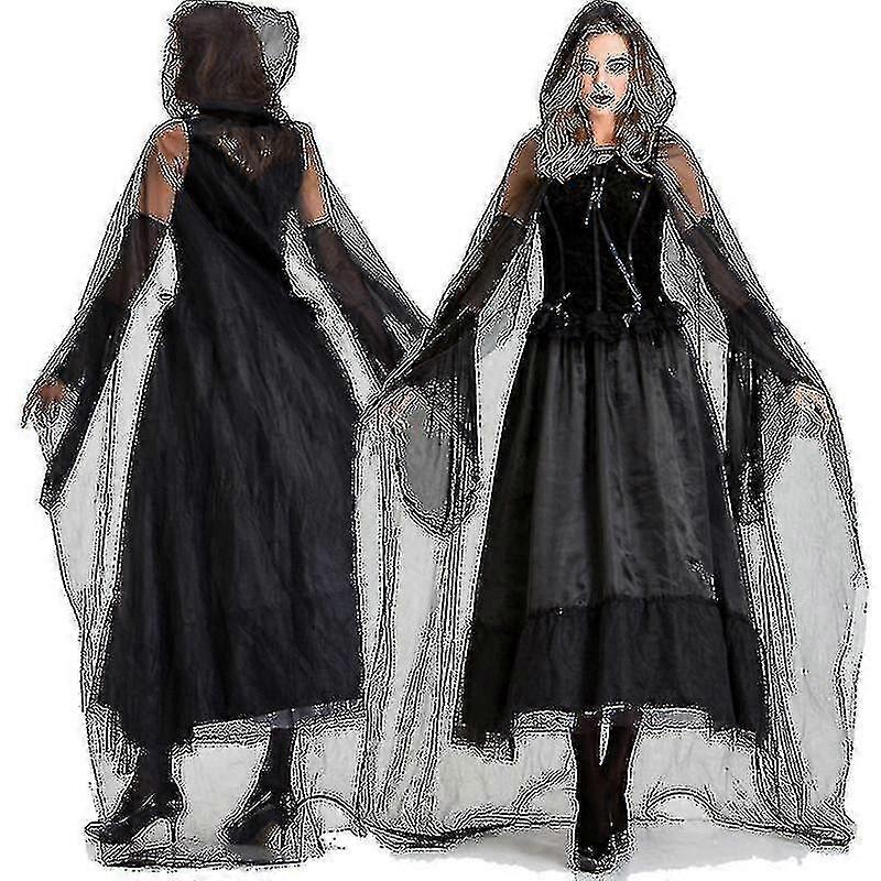 Halloween Grim Reaper Ghost Bride Hell Goddess Witch Demon