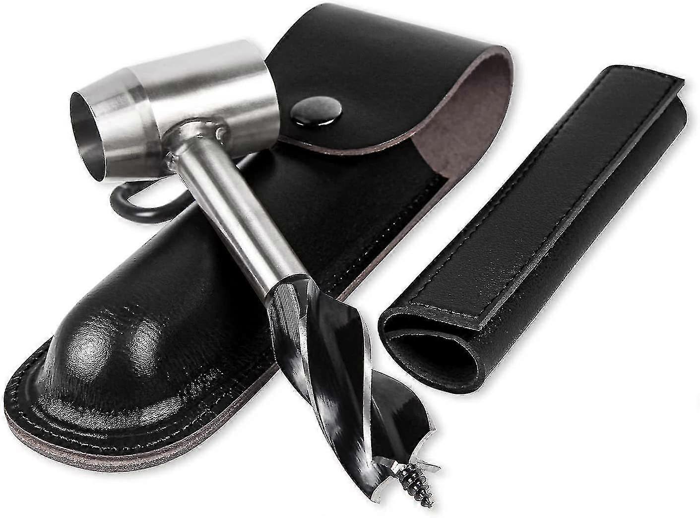 Manuel Auger Drill Bushcraft Survival Tool Hand Auger Settlers Wrench pour la randonnée