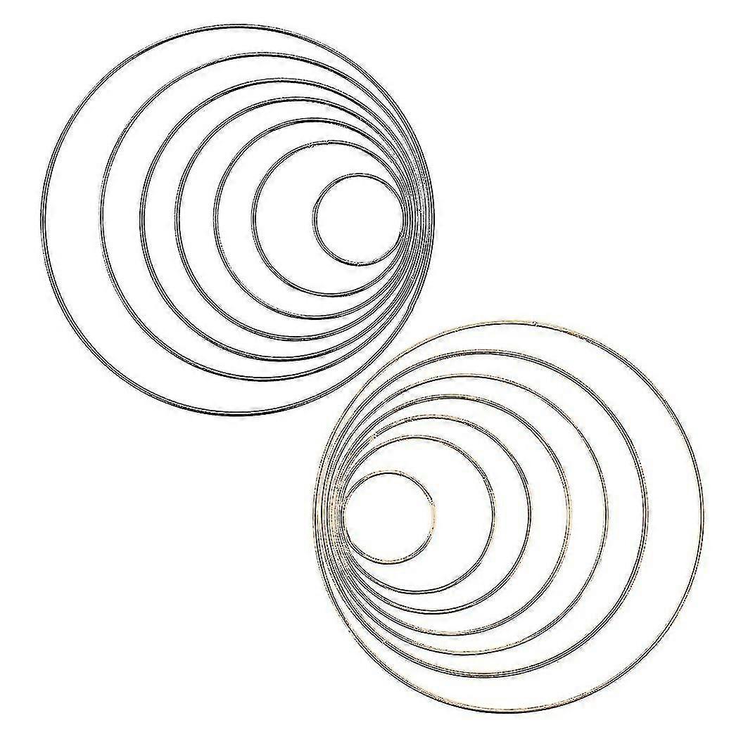 Aros de anillos de metal para atrapasueños