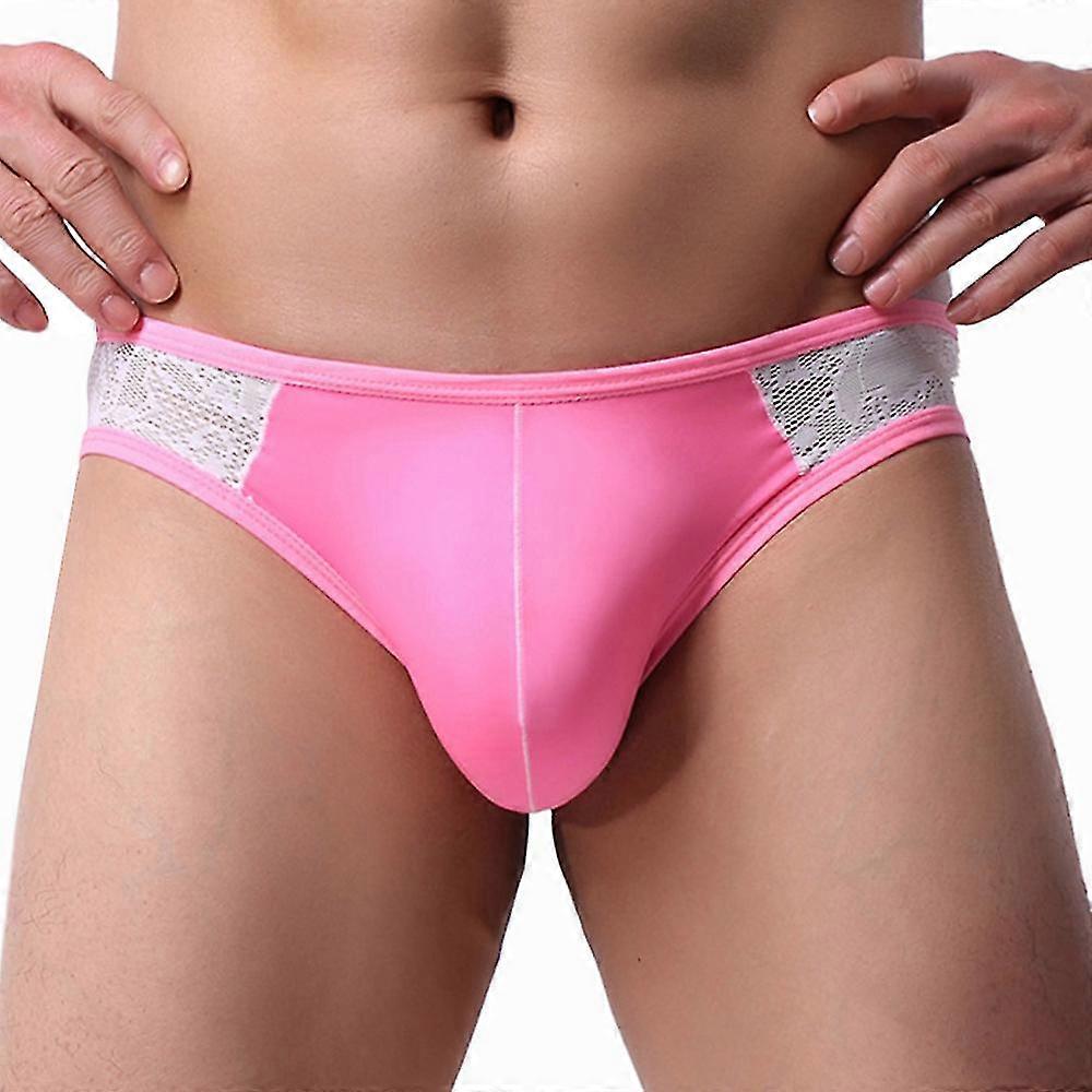 Man Lace Thong G-stringi Sissy Pouch Majtki Bielizna Bielizna Bikini Figi