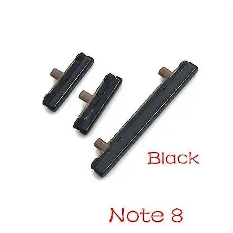 サムスンギャラクシーノート8 S8 S9 S10 Plusボリュームボタン+電源オン/オフ修理用の新しい電源ボリュームサイドボタンキー交換部品