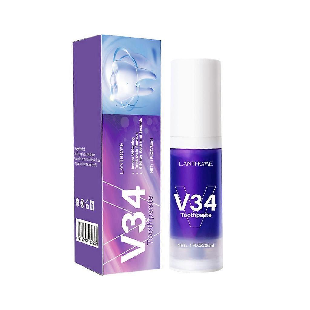 Enamel Care Colour Correcting Remove Stains Toothpaste Whiten Christmas Gift