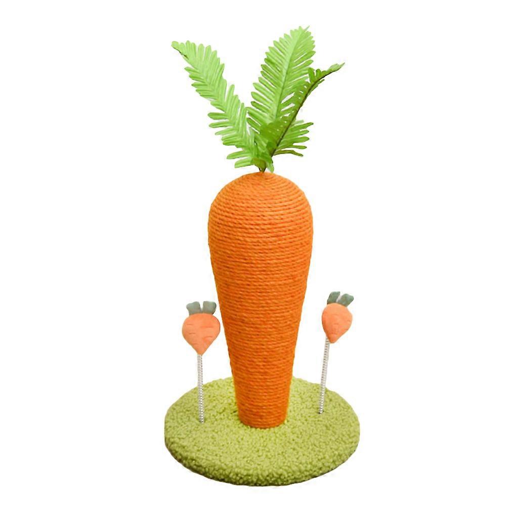 Carrot for Cat Scratcher Kitten Scratching Post Save Furniture with Sisal Tree