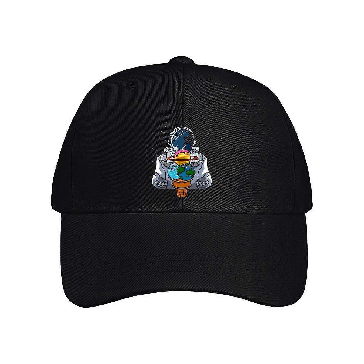 Astronaut Ice Cream Planets Baseball Cap
