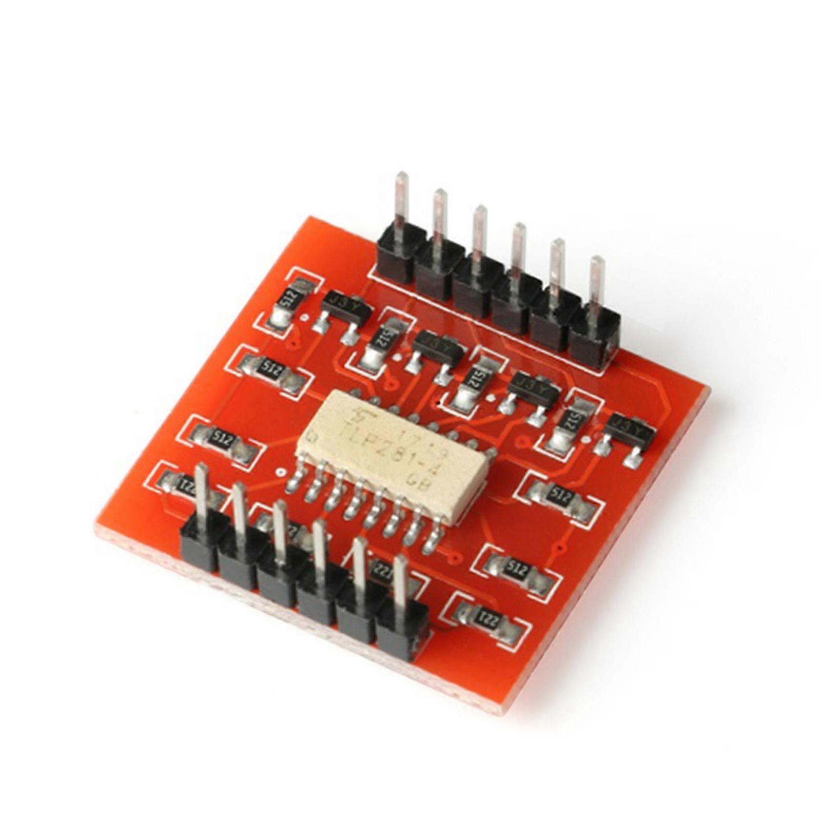 Universal 4-Channel Opto-isolator IC Module High and Low level Expansion Board