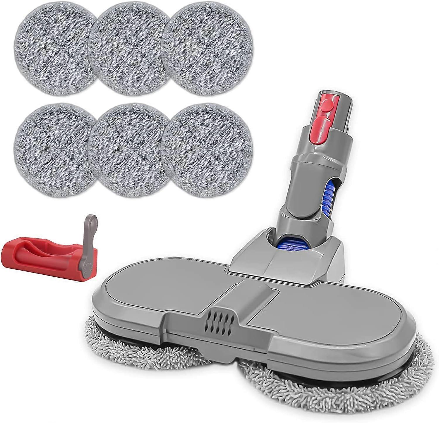 Electric Mop Head Attachment Compatible with Dyson V7 V8 V11 V10 Models, Vacuum Cleaner Head, Mop Cleaner Head, Hardwood Floor Attachment