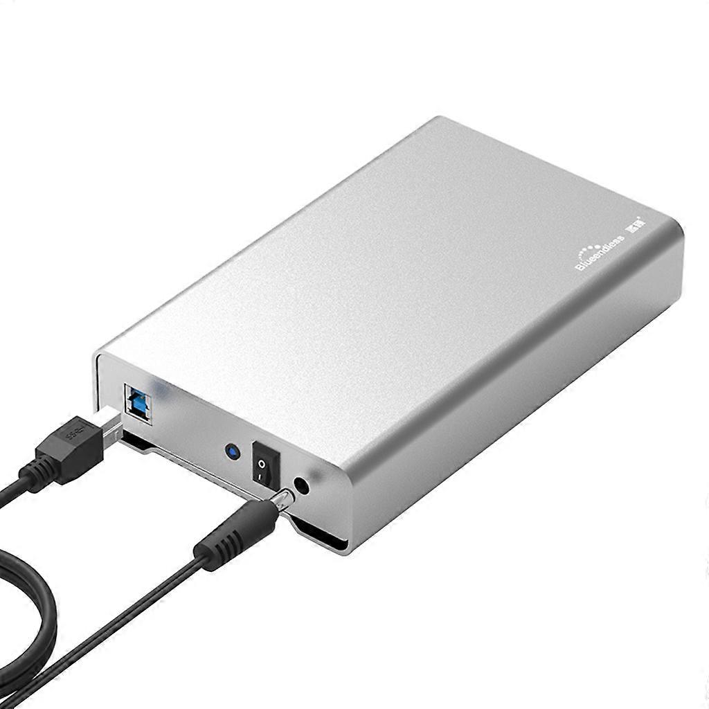 3,5 polegadas todo o estojo do HDD do porto do Sata do gabinete do disco rígido Type-c/Usb3.0 do metal