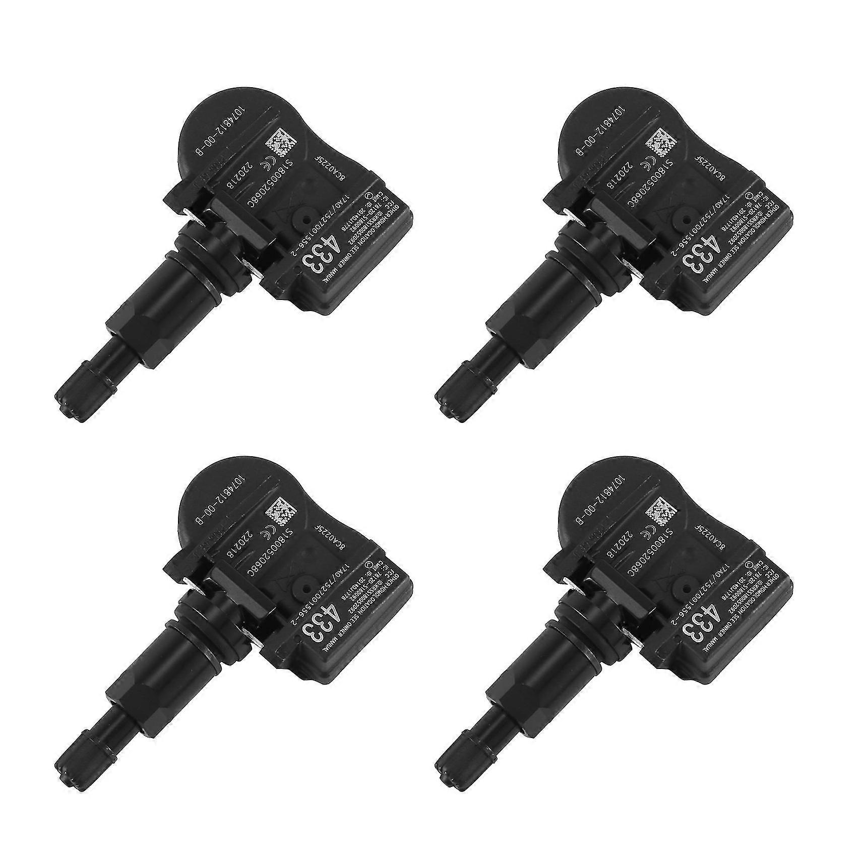 4 Tire Pressure Sensor Tpms 1074812-00-b For S X Y 107481200b