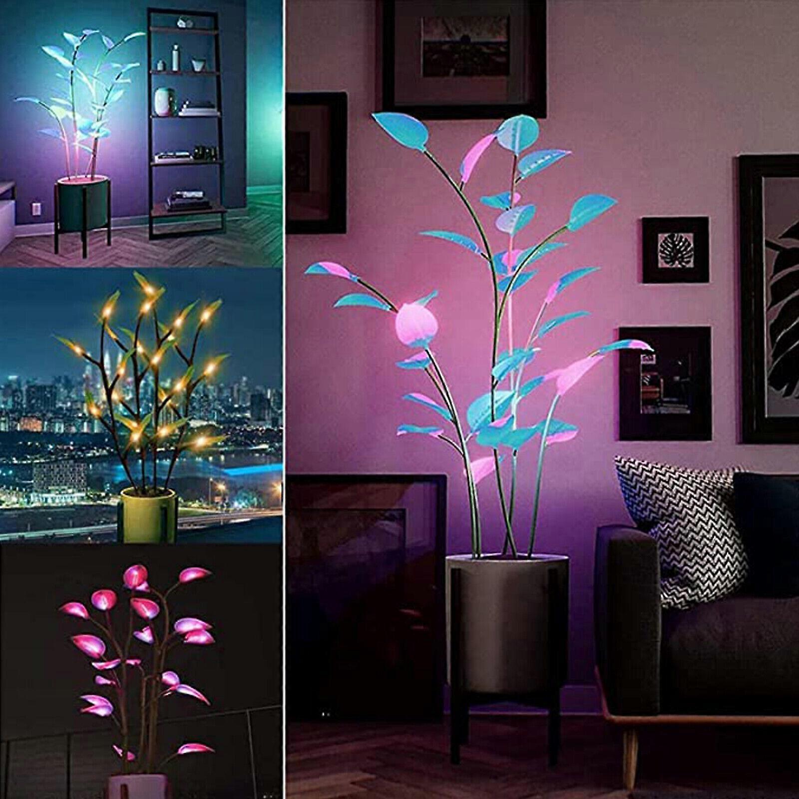 Magic Led Houseplant Lamp Indoor Programmable Night Light Changing Color Plant