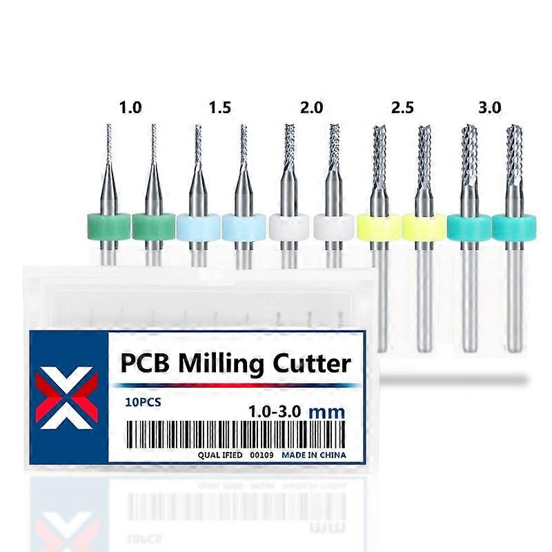 Corn Engraving Cutter 05-30mm Carbide End Milling Cutter CNC Router Bits End Mill for Machine