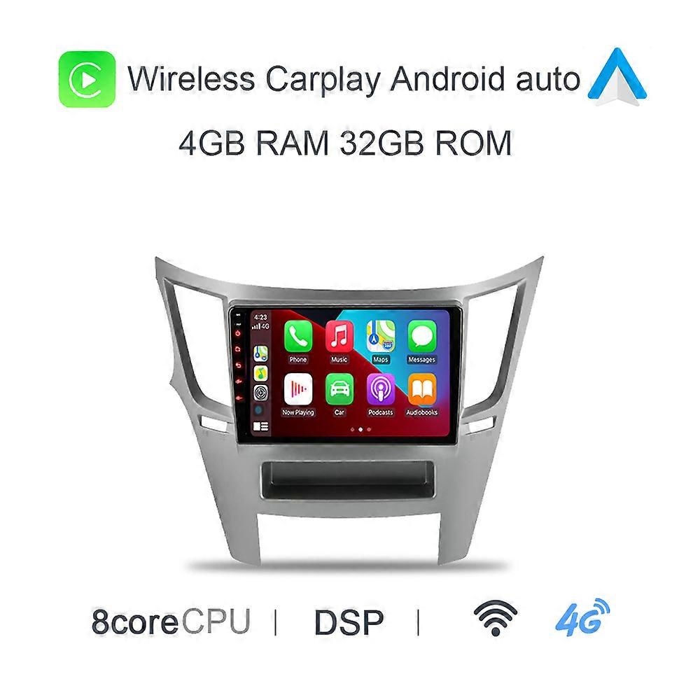 720P IPS 360 Carplay 6G+128G Android 11.0 Car DVD Player GPS Map WIFI Stereo Radio For Subaru Outback 4 Legacy 5 2009 -2014