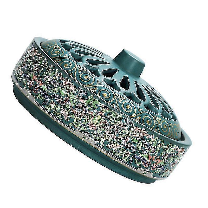 Green Aromatherapy Ceramic Incense Holder