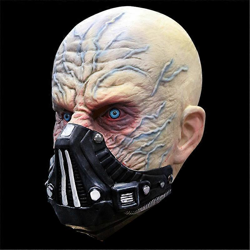 thumbnail image 2 of Bloody Skull Latex Mask – Double Layer Horror Halloween Costume For Adults – Unisex One Size 2 of 2