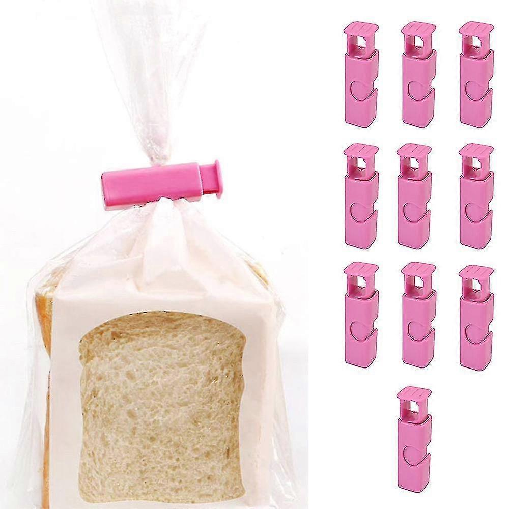 10pcs Magic Sealing Clips Anti Leakage For Bread Bags Kitchen Tools
