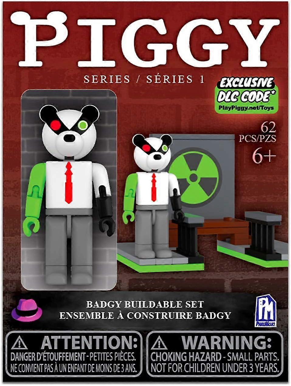 Piggy - Series 1 Buildable Construction Set - Badgy (DLC included) Kids Toy