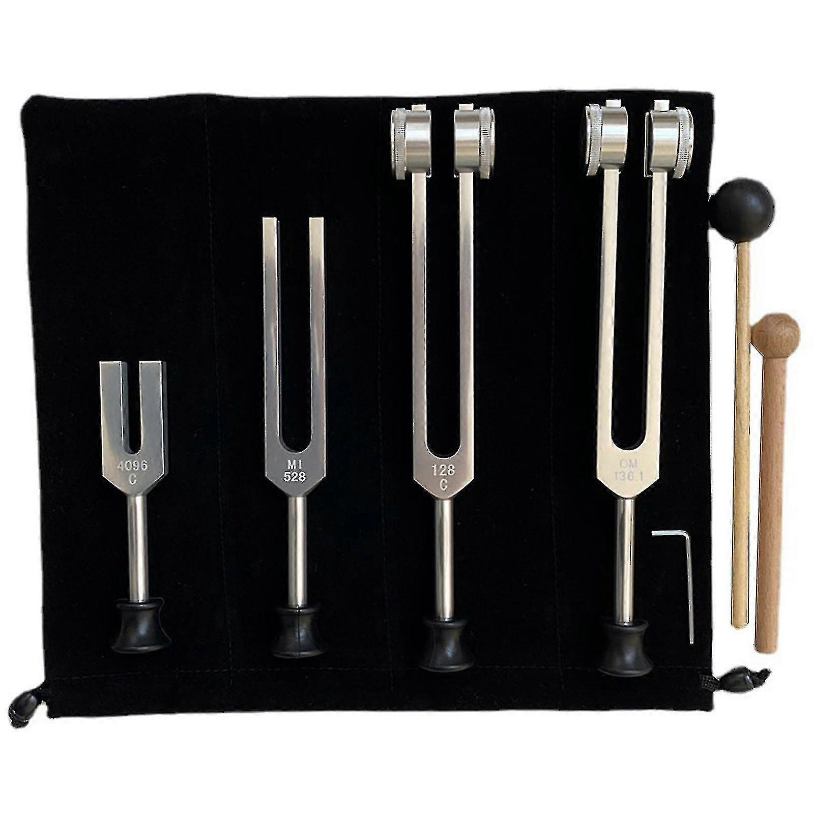 Portable Tuning Fork Set Alloy Sound Set Dna Rep