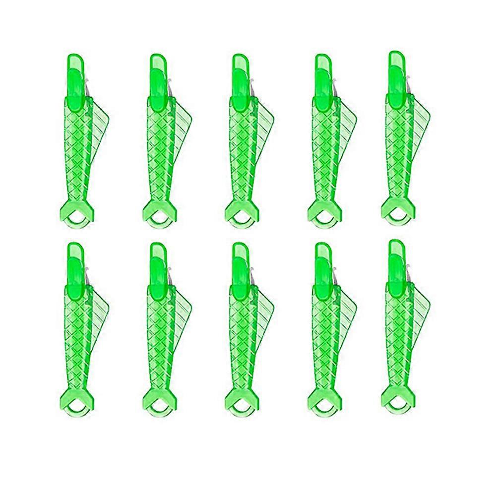 Automatic Needle Threader, Pack of 2 Plastic Needle Threader Needle Eye Threader for Sewing Work, Threading Tool for Sewing and Quick Threading Sewing