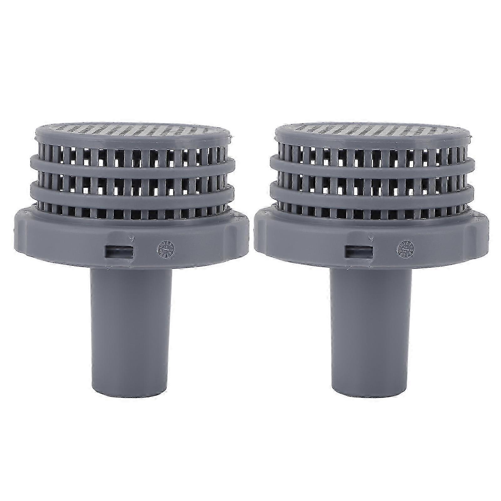 2PCS Pool Strainer Connector Kit for Intex 25022E, Plastic, Quick Fit, Efficient Filtration