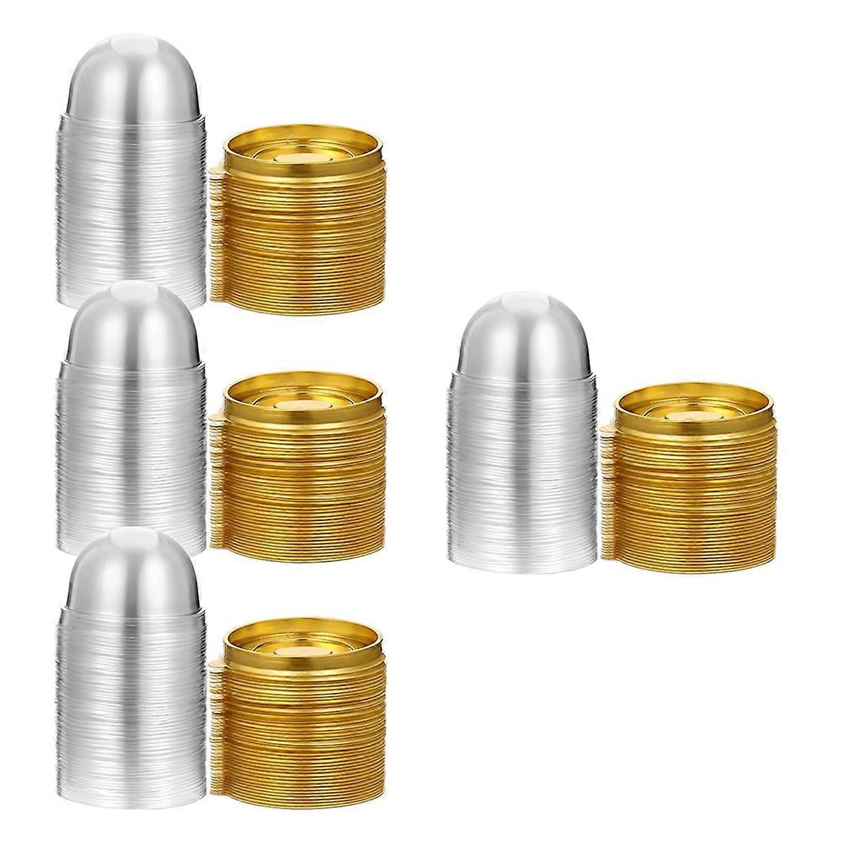 Charcuterie Domes with Lids 200 PCS Mini Cake Pans Individual Cupcake Containers Dessert Molds Clea