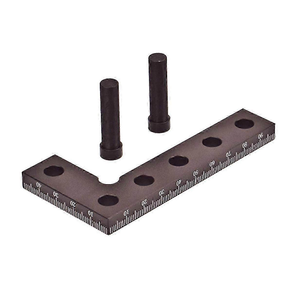 Woodworking Center Scriber 90 Degree Precision Square Edge Marking Tool Aluminum Alloy Carpentry Marking Gauge-metric