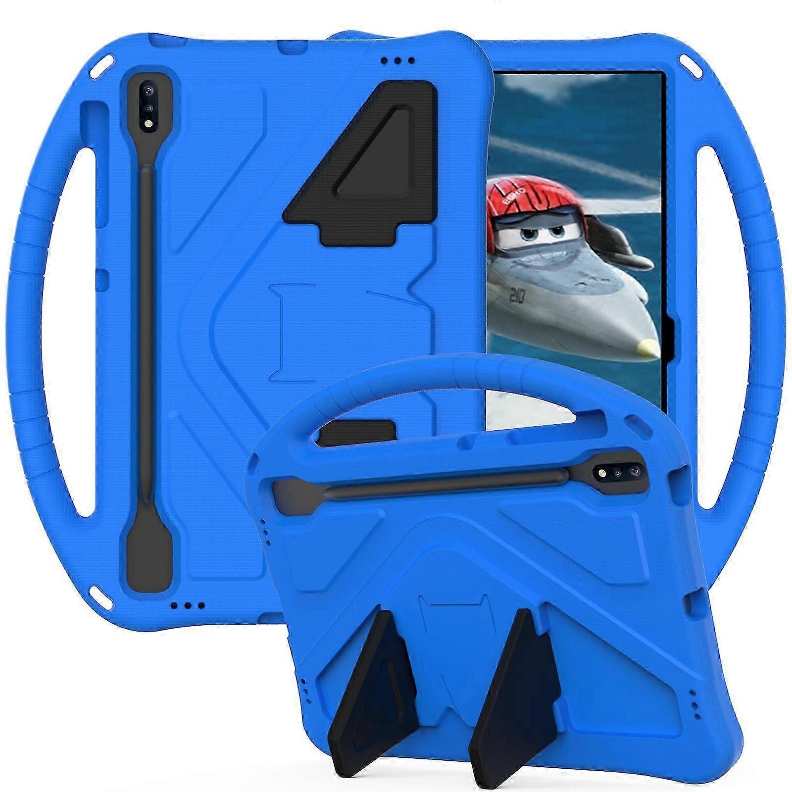 Shockproof Eva Tablet Cover Case For Tab S7 Fe/tab S7  Blue