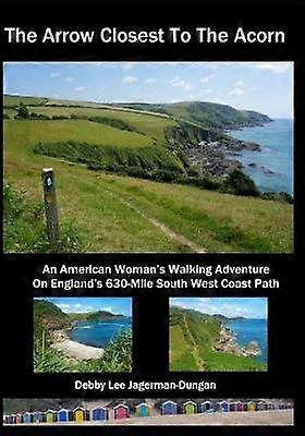 La flecha más cercana a la bellota