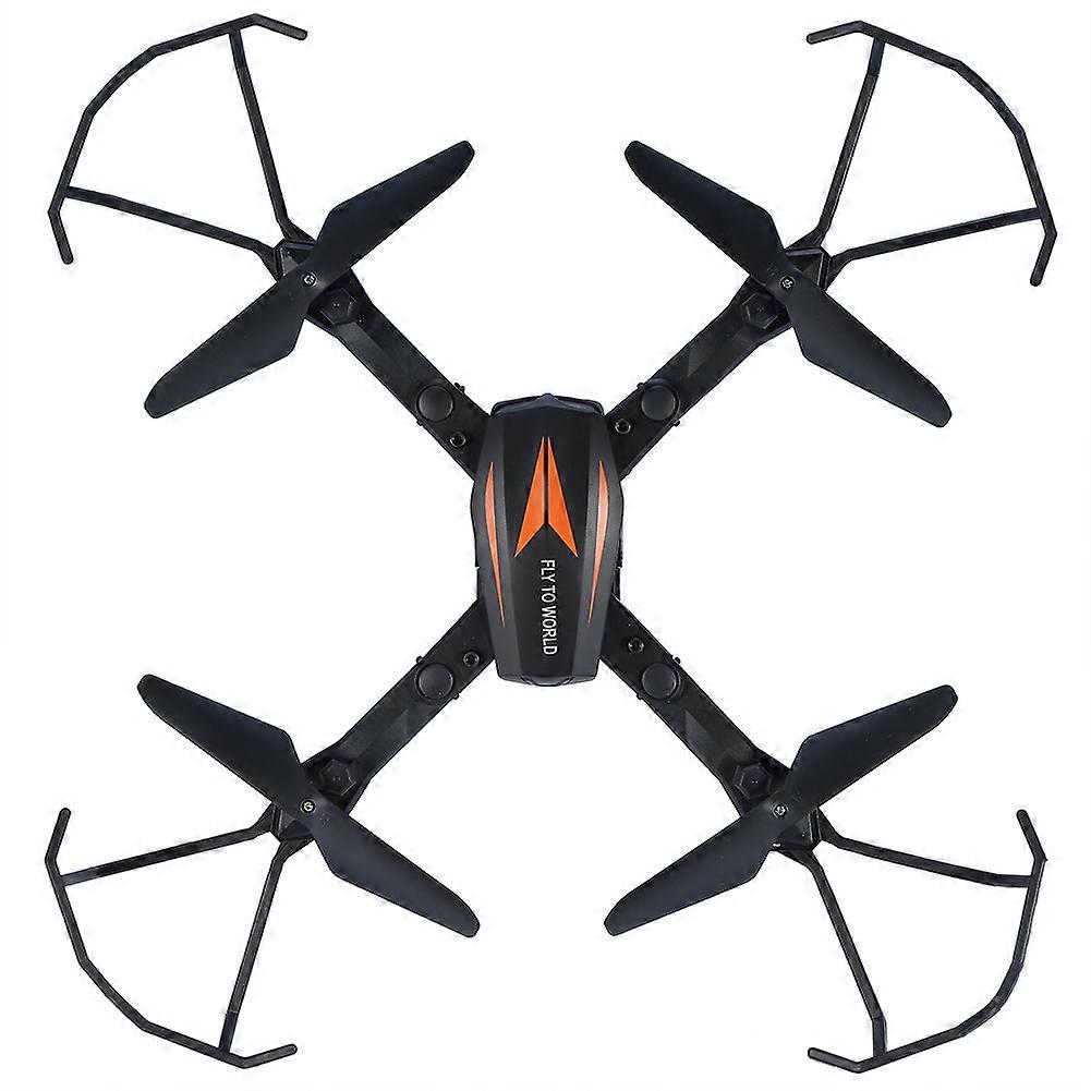 2.4GHz Remote Control Drone One Key Return RC Quadcopter with HD Camera(Orange 0.3MP Camera)