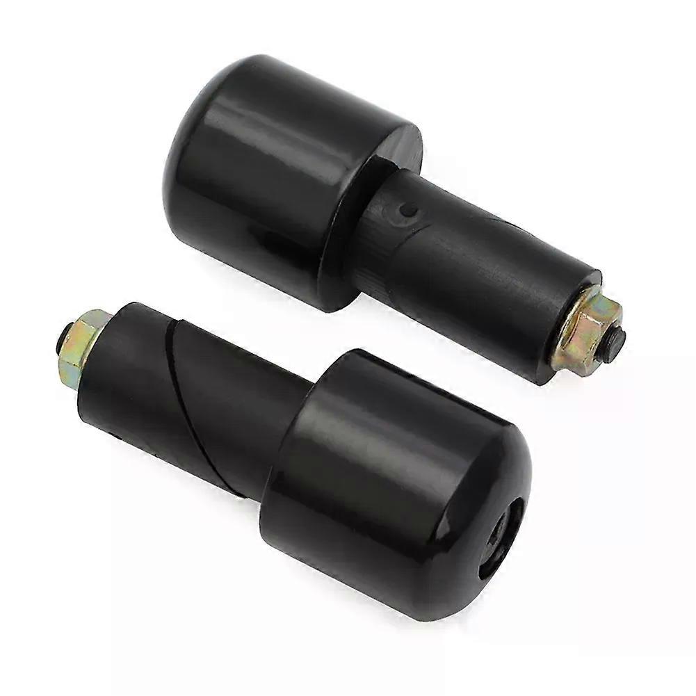 For SUZUKI DL650 DL1000 GS500 GS500F Solid Iron Black Balance Block Handle Bar Ends Reduce Handlebar Vibration