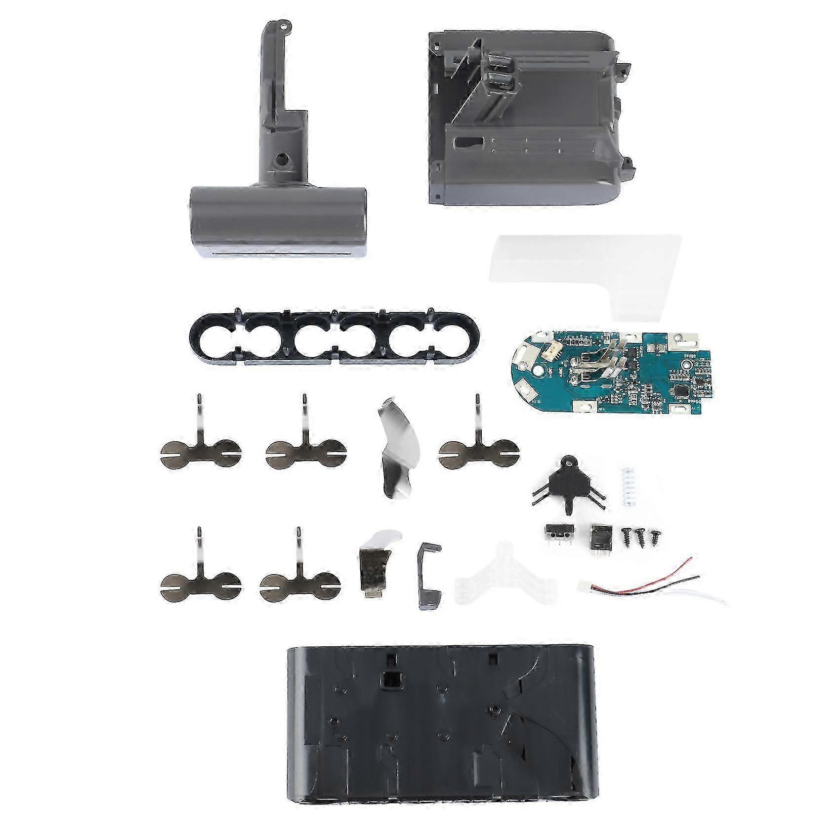 For Dyson V8 Vacuum Cleaner 18650 Battery Plastic Shell Circuit Board