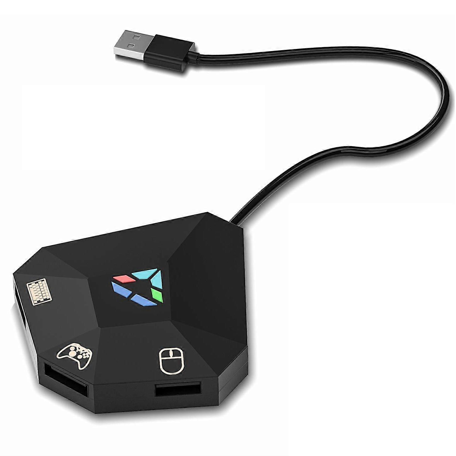Keyboard & Mouse Adapter for Nintendo Switch,USB Wired Converter for PS3/PS4/Xbox One/360