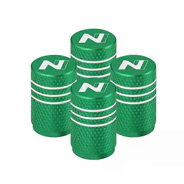 4 stk bil-styling hjul dekkventiler dekk luftdeksler veske bil klistremerke for n line ytelse creta ix35 i40 bil tilbehør maxp