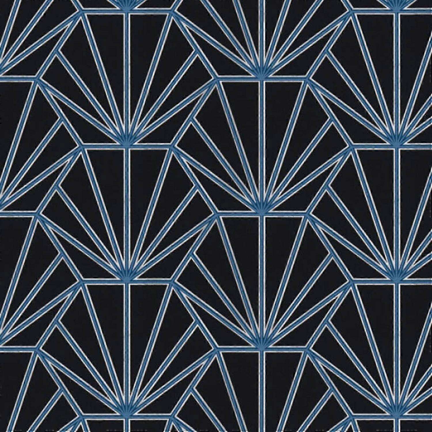 223236 on roll Conpart Art Deco Hexagonal Pattern Wallpaper