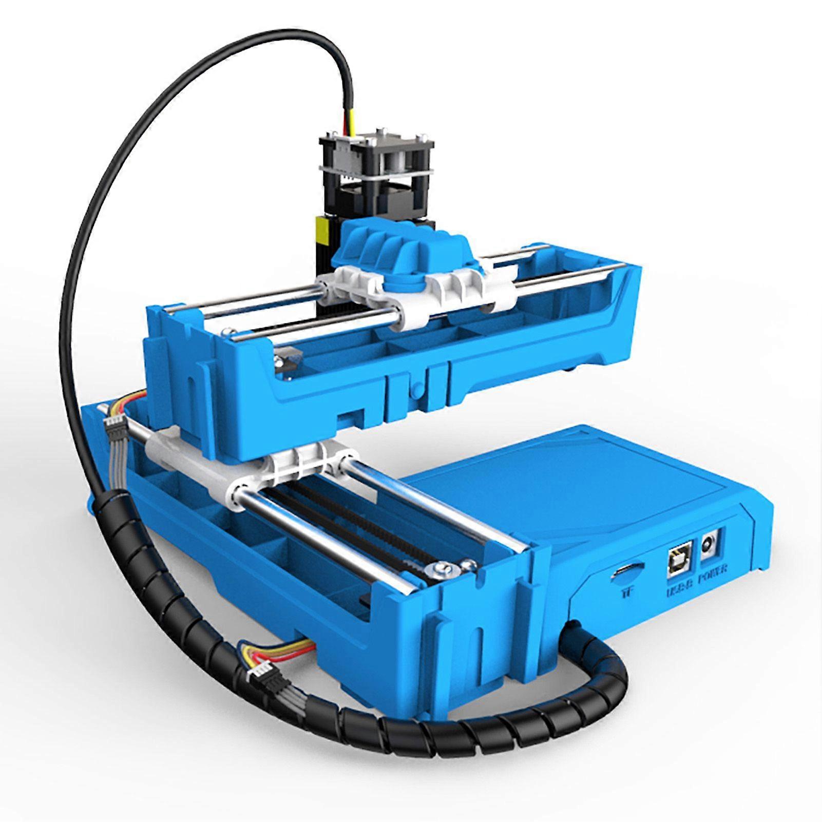 Easythreed ETLR002 Mini Laser Engraver 2W Blue Laser Power APP Wireless Control BT & USB Connection Easy to Install 300mm/min Engraving Speed Engravin