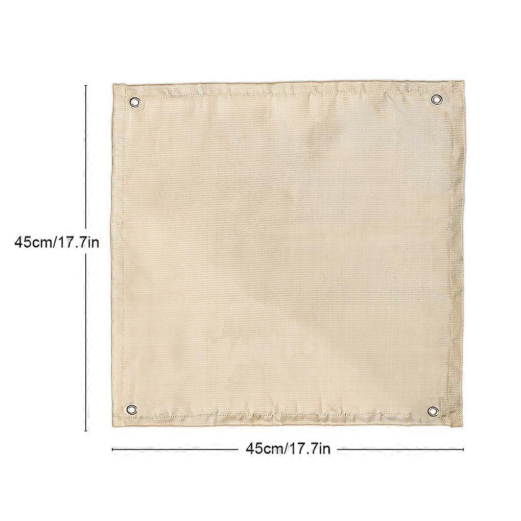 Outdoor Reusable Fireproof Mat BBQ Mat Ground Blanket Patio Deck Lawn Camping Fiberglass Ember Thermal Insulation Mat