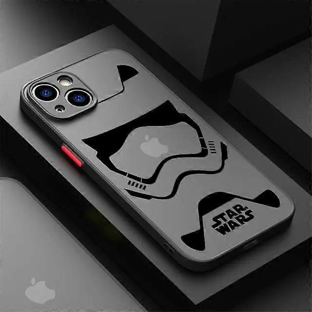 Star Wars Darth Vader iPhone15 mobile phone case 14promax Apple 13 cartoon 12 high-end 11 all-inclusive