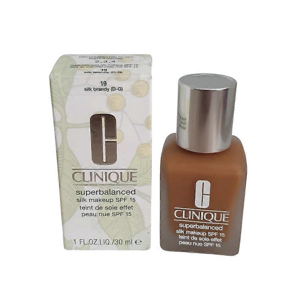 Clinique Super Balanced Silk Make Up Foundation 30ml - 19 Silk Brandy