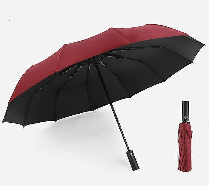 12-bone Ree-fold Automatic Sun And Rain Dual-use Umbrellas, Creative Umbrellas