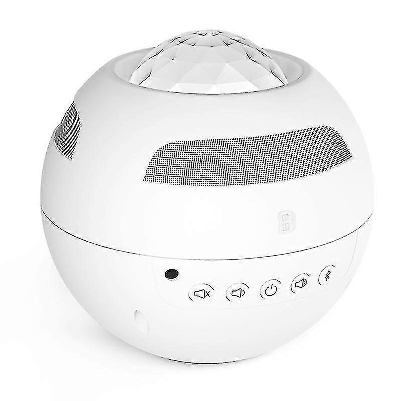 Star Projector Night Light Speaker Ocean Wave Star Light Remote Control Led