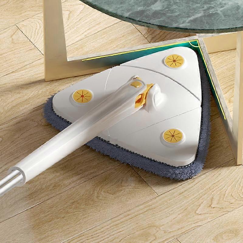 Triangle Mop 360 Rotatable Extendable Adjustable 110 Cm Cleaning Mop For Tub Tile Floor Wall Cleaning Mop Deep Cleaning Mop