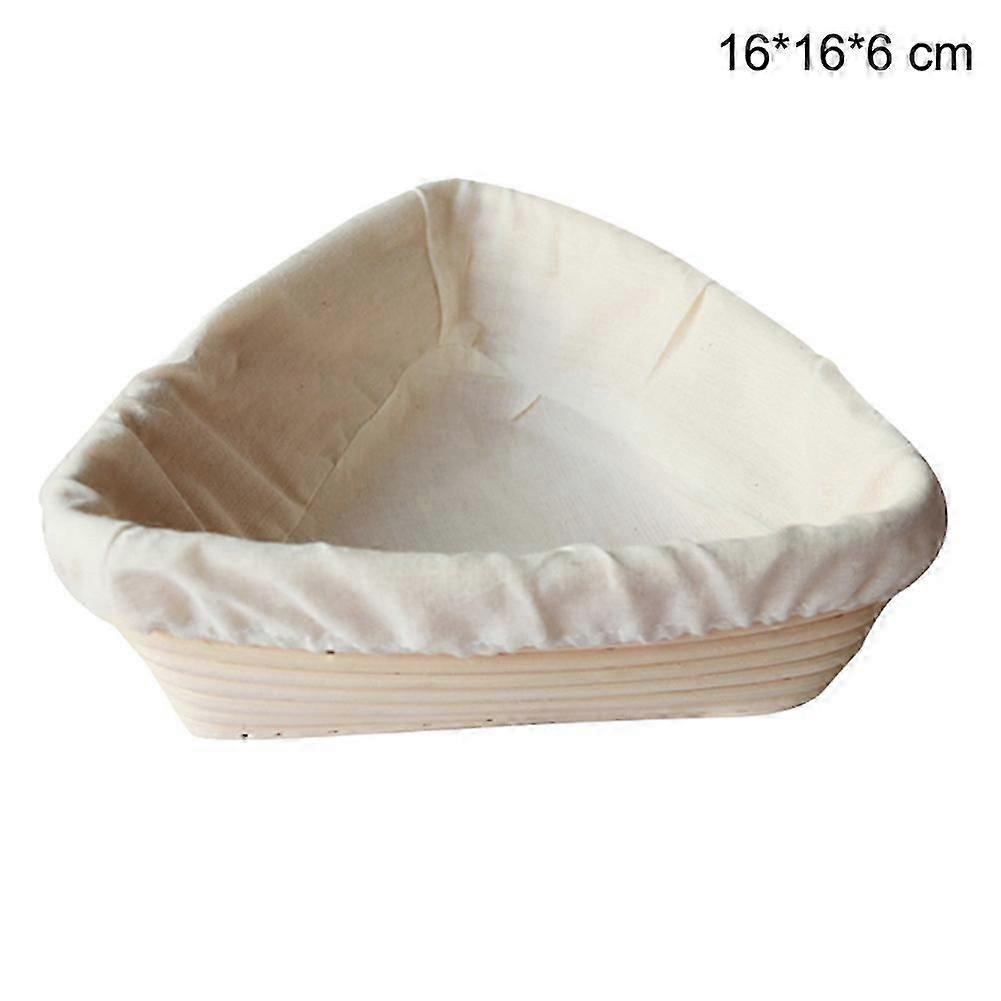 Triangular Rattan Bread Banneton Bread Proofing Basket Sourdough Proving Bread Rising Baskets