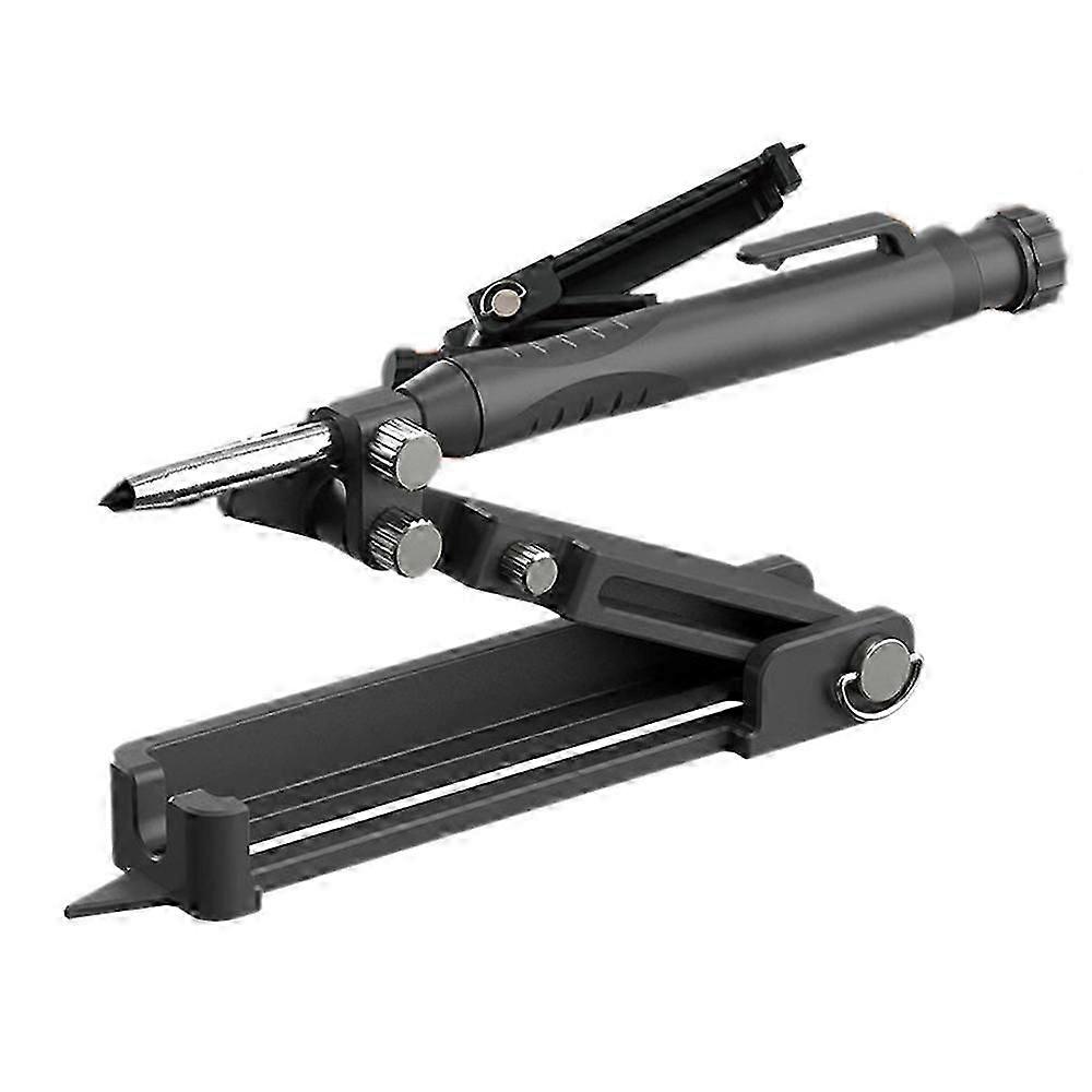 Multi-Function Scribing Tool Aluminum Alloy Compass Angle Adjustable Tiling Paving Stud Walls Woodw